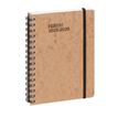 Agenda à spirale Age Bag - 1 jour par page - 15 x 21 cm - havane - Exacompta