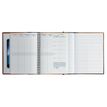 3660942085267-Agenda de bureau spiralé 16 mois All in One - 1 semaine sur 2 pages - 15 x 21 cm - rose - Exacompta--1
