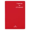 Agenda Humour Gomme - 1 jour par page - 13 x 18 cm - rouge - Oberthur