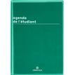 Agenda Boréal - 1 jour par page - 12,5 x 17,5 cm - vert - Oberthur