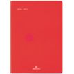 Agenda Colorside - 1 semaine sur 2 pages - 15 x 21 cm - rouge - Oberthur