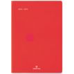 Agenda Colorside - 1 semaine sur 2 pages - 10 x 15 cm - rouge - Oberthur