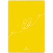 Agenda Colorside - 1 semaine sur 2 pages - 10 x 15 cm - jaune papillon - Oberthur