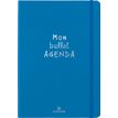 Bullet Agenda - 1 semaine sur 2 pages - 15 x 21 cm - bleu - Oberthur