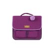 Cartable Walker Rookie - 38 cm - 3 compartiments - fuchsia - Carpentras