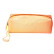 Trousse rectangulaire School Eva Mesh - 1 compartiment - orange - Carpentras