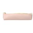 Trousse rectangulaire School Soft Touch - 1 compartiment - rose - Carpentras