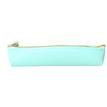 Trousse rectangulaire School Soft Touch - 1 compartiment - turquoise - Carpentras