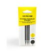 Les Prix Mini - Pack de 3 recharges pour stylo gel effaçable - noir