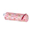 Trousse ronde Hello Kitty Green Floral - 1 compartiment - rose - Kid'Abord