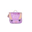 Cartable Stalla Bianca Flower - 2 compartiments - parme - Kid'Abord