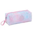 Trousse rectangulaire Marshmallow Candy Crush - 1 compartiment - rose - Kid'Abord