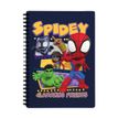 Cahier de textes à spirale Spiderman - 18 x 22 cm - multicolore - Bagtrotter