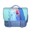 Cartable La Reine des neiges - 38 cm - 2 compartiments - vert - Bagtrotter