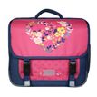 Cartable Phileas - 38 cm - 2 compartiments - cœur - Bagtrotter