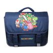 Cartable Super Mario - 38 cm - 2 compartiments - bleu - Bagtrotter