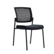 Chaise SYNERGY - accoudoirs en option - noir