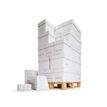 Papier blanc neutre - A4 (210 x 297 mm- - 80g/m² - palette de 40 cartons de 5 ramettes