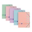 Oxford Color Life Pastel - Trieur 8 positions - Couverture en carte PEFC 300g/m², pelliculée - A4 - Disponible en différentes couleurs