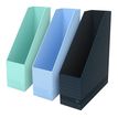 Oxford Harmonia - Porte revue - Dos 90 mm - Disponible en 3 coloris : bleu pastel, vert amande et noir bleuté