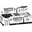 GIOTTO ROBERCOLOR - Marker - niet permanent - voor whiteboard - zwart - 4 mm - fijn (pak van 12)