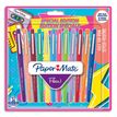 Paper Mate Flair - Pack de 12 Feutres d'écriture - couleurs assorties