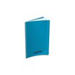 Conquérant Classique - Cahier polypro 24 x 32 cm - 96 pages - grands carreaux (Seyes) - turquoise