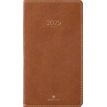 Agenda Eton - 1 semaine sur 2 pages - 9,5 x 17 cm - marron - Oberthur