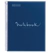 8422593021033-Notebook Emotions, couverture souple, A4 séyès, 80 feuilles de 1 couleur, Miquelrius, Marine.--0