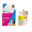 Cartouche compatible Brother LC123 - jaune - G&G
