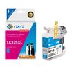 6942383184721-Cartouche compatible Brother LC125XL - cyan - G&G--0