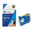 Cartouche compatible Epson T0713 Guépard - magenta - G&G