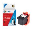 Cartouche compatible Canon PG-512 - noir - G&G