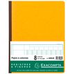 Exacompta - Piqûre comptable - 8 colonnes par page - 32 x 25 cm - 80 pages - jaune