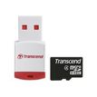 Transcend - Flashgeheugenkaart - 4 GB - Class 4 - microSDHC - met Transcend P3 Card Reader