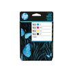 0199764688750-HP 963 Pack de 4 - noir et 3 couleurs - cartouche d'encre originale (6ZC70AE)-P_405110146_9-27