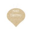 3329686170737-Clairefontaine - 12 Étiquettes cadeau kraft - boules de Noël - 8 x 16 cm-P_405110255_4-3