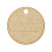 3329686170768-Clairefontaine - 12 Étiquettes cadeau kraft - rond - 8 x 16 cm-P_405110258_3-2