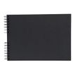 3130630168010-Exacompta ScrapAddict - Album scrapbooking - 32 x 22 cm - 70 pages noires-P_405110545_4-0