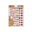 8410782187691-Apli Kids - 624 Gommettes kraft - couleurs assorties : jaune, violet, rouge, bleu clair, vert clair, g-P_405111162_1-0