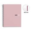 8422593465882-Notebook The Original, Couverture rigide, A5, quadrillage 5x5 mm, 80 feuilles de 1 couleur, Miquelrius,--1