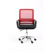 3701338802140-Fauteuil de bureau SQEEZY - accoudoirs fixes - noir/rouge-P_405112601_5-4