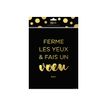3700572722153-Kiub - Affiche métallisée A3 - Ferme les yeux & fais un voeu - 24 x 30 cm-P_405112682_1-0