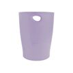 Exacompta Ecobin Aquarel - Corbeille à papier - 15L - mauve