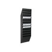 7318089781066-Durable Flexiboxx - Présentoir mural porte-document - 12 cases A4 paysage - noir-P_405112868_1-0