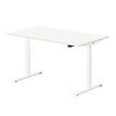 3760350281104-Bureau électrique UGO - L120x70cm - pieds blancs - plateau blanc laqué-P_405113024_2-1