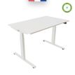 3760350281104-Bureau électrique UGO - L120x70cm - pieds blancs - plateau blanc laqué-P_405113024_3-2