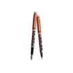 3219918262647-Enzo Varini Taormina XL Nakara - Parure de stylo à bille et stylo plume - violet et orang-P_405113213_1-0
