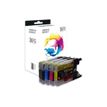 3700654296756-Cartouche compatible Brother LC1240 - pack de 4 - noir, jaune, cyan, magenta - Switch -P_405113316_2-1