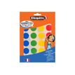 3134725022898-Cléopâtre - 72 gommettes géométriques - 4 cm - 4 couleurs - repositionnables-P_405113482_2-5
